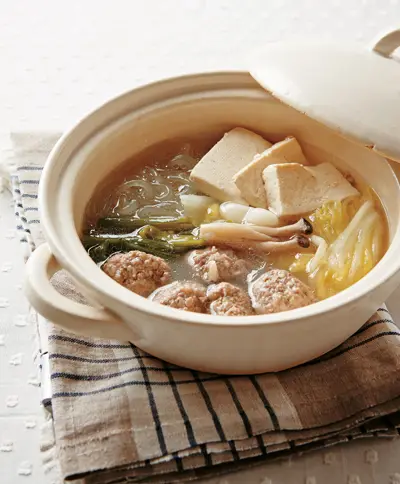 맑은부대찌개 완성 사진