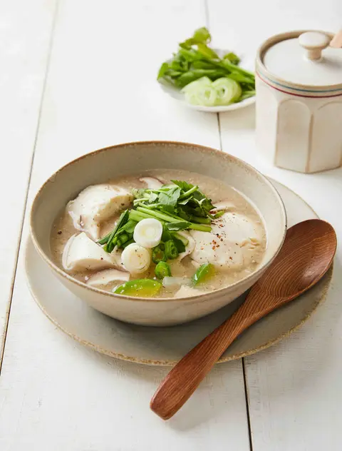 버섯순두부찌개 완성 사진