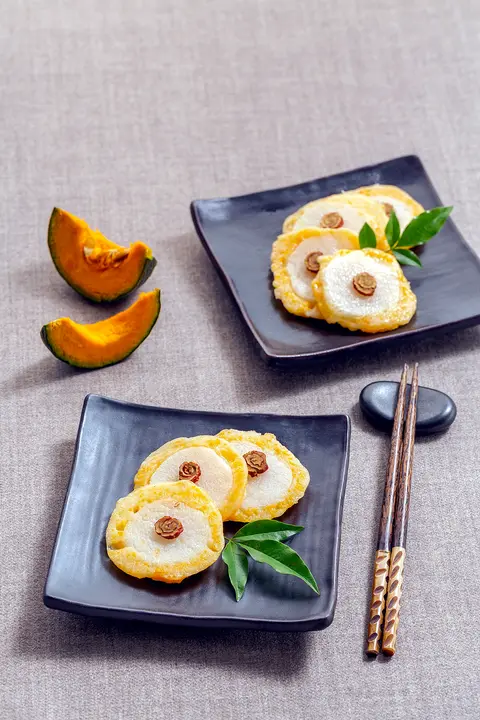 단호박 마전 완성 사진