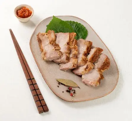 된장숙성저수분수육 완성 사진