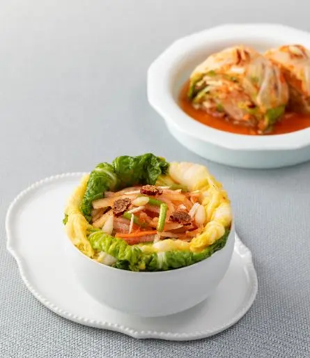 저염보쌈김치 완성 사진
