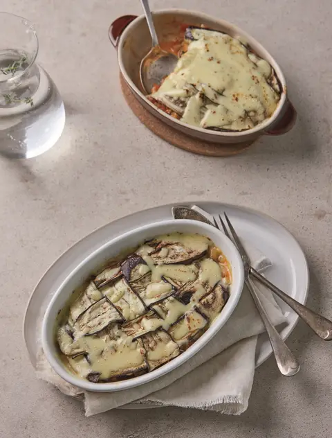 치즈토마토 가지구이 완성 사진