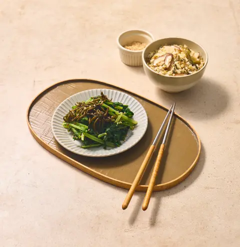 열무톳김치 완성 사진