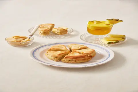 콩감태유자 스콘 완성 사진