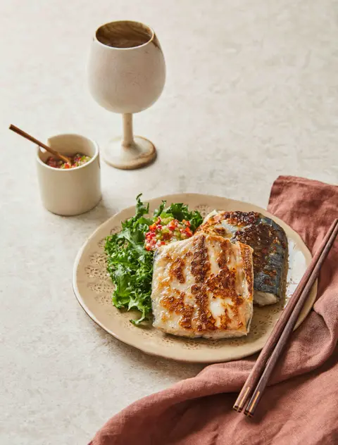 저염된장 삼치구이 완성 사진