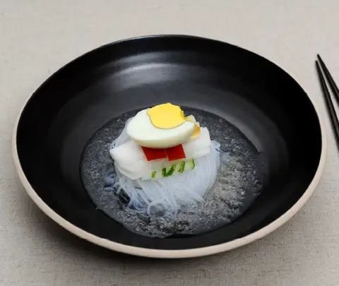 곤약냉면 완성 사진