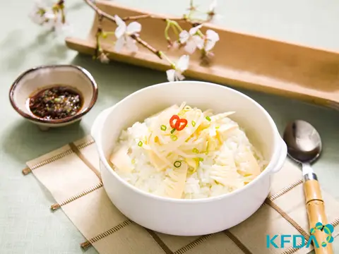 죽순콩나물밥 완성 사진
