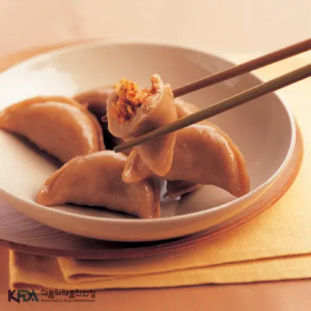 김치떡 완성 사진